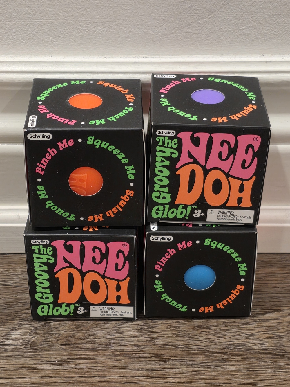 NeeDoh NIB The Groovy Glob! Squishy Toy
